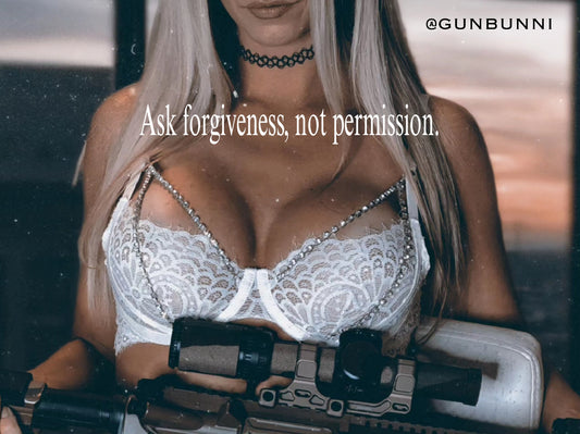 FORGIVENESS, NOT PERMISSION